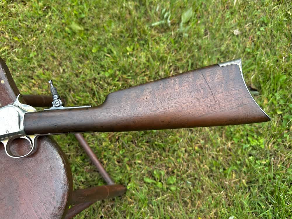 Early 1890 Winchester First Model Solid Frame Slide Action .22 Pump Rifle-img-6