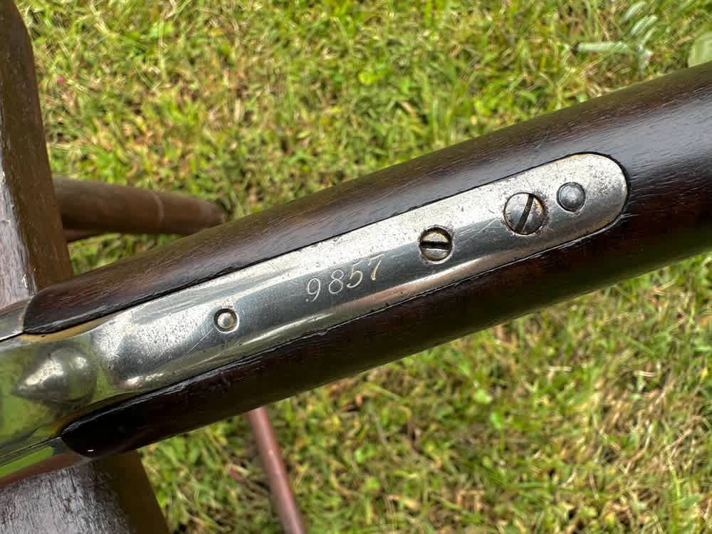 Early 1890 Winchester First Model Solid Frame Slide Action .22 Pump Rifle-img-12