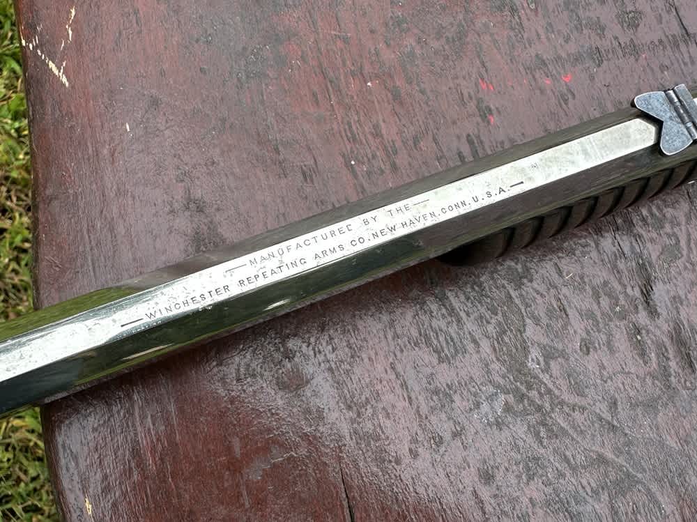 Early 1890 Winchester First Model Solid Frame Slide Action .22 Pump Rifle-img-15