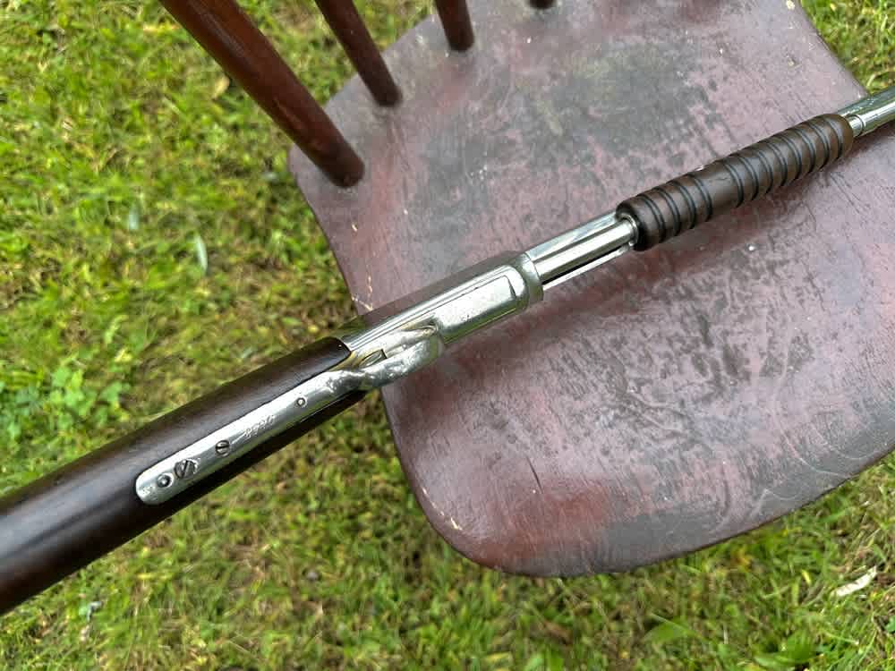 Early 1890 Winchester First Model Solid Frame Slide Action .22 Pump Rifle-img-32
