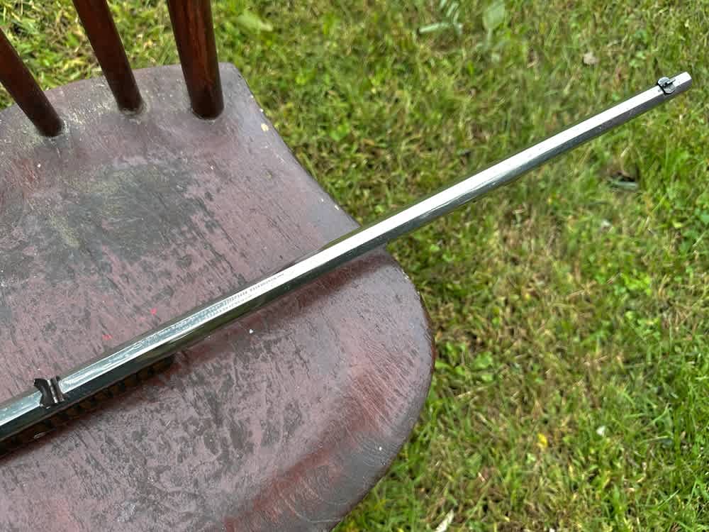 Early 1890 Winchester First Model Solid Frame Slide Action .22 Pump Rifle-img-36
