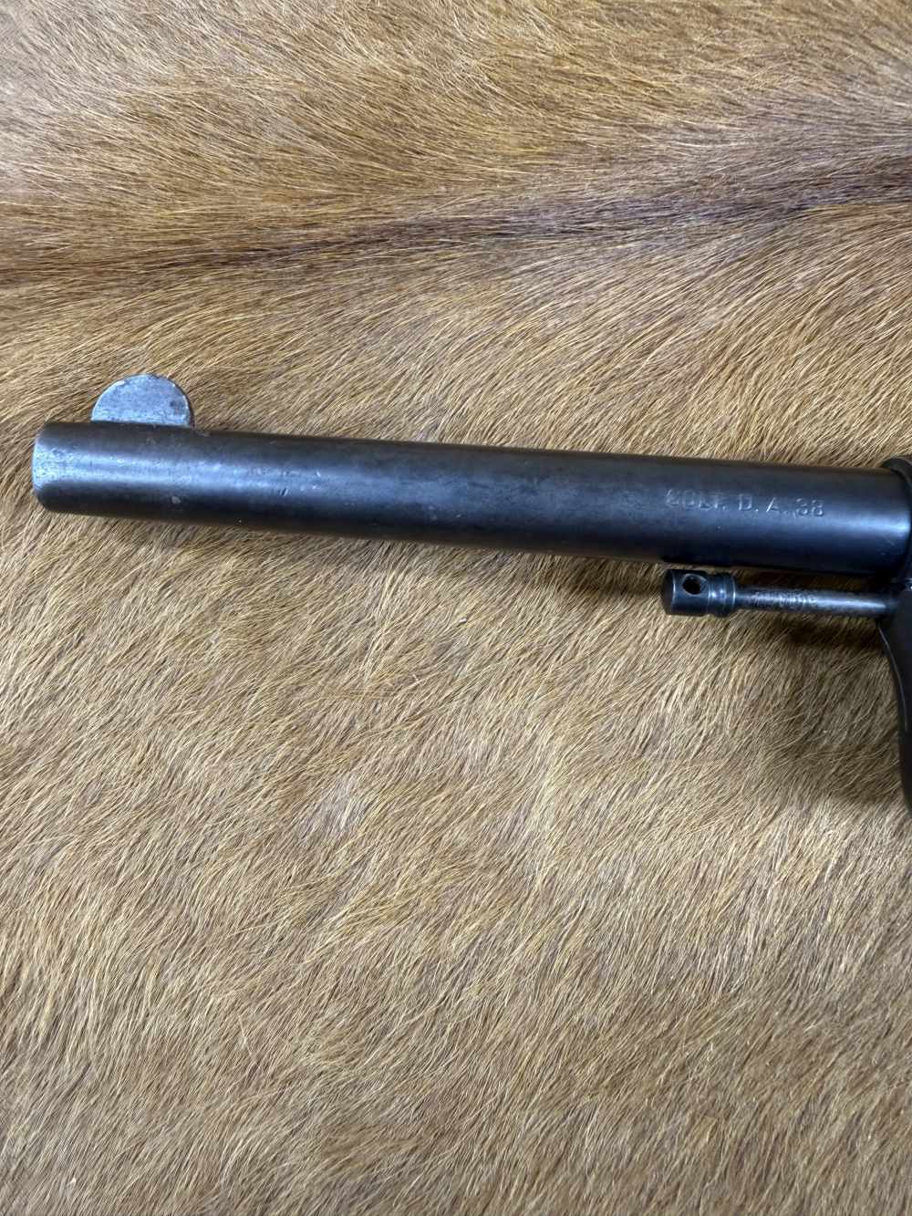 Colt Model 1889 Navy 38 Colt Double Action Revolver 6" Barrel-img-8