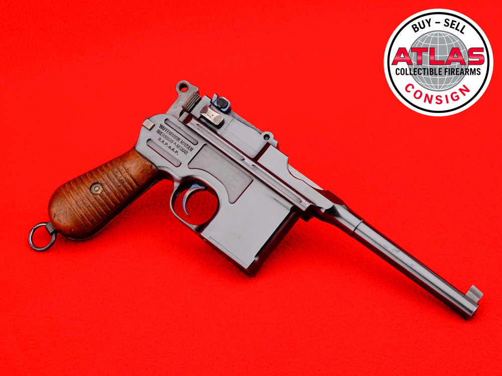 HIGH CONDITION 1932 Mauser Model 1930 C96 Broomhandle 7.63mm ALL MATCHING-img-9