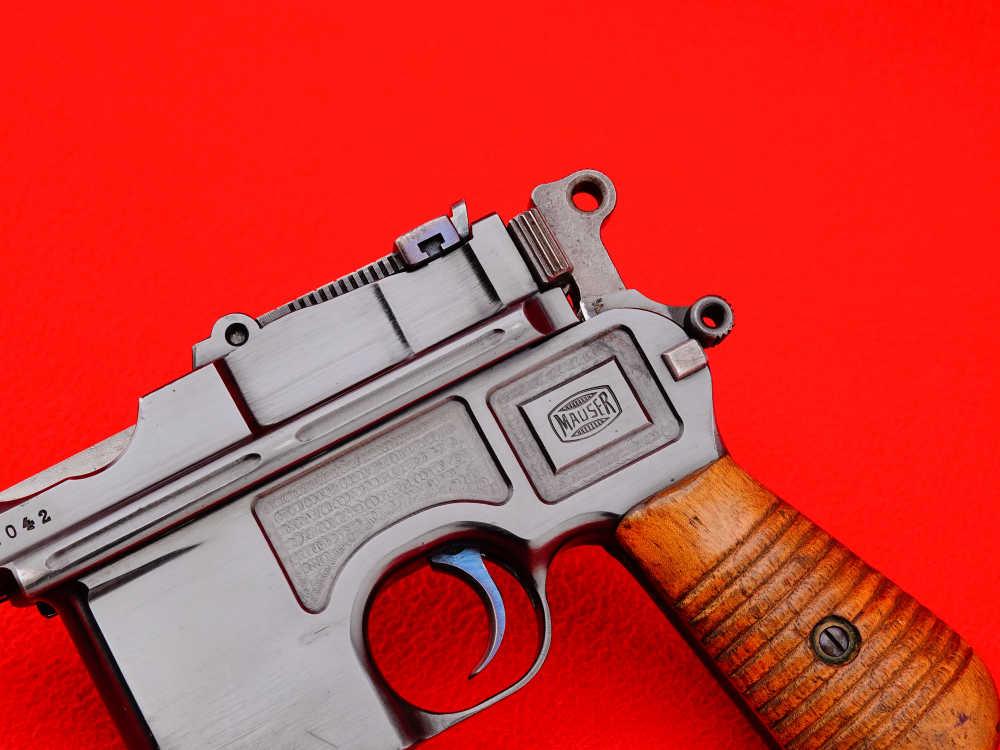 HIGH CONDITION 1932 Mauser Model 1930 C96 Broomhandle 7.63mm ALL MATCHING-img-5