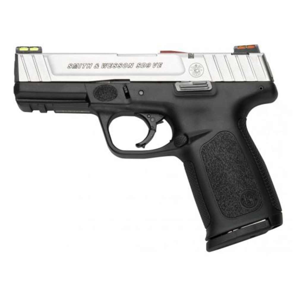 Smith & Wesson SD9VE HI VIZ 9MM 4" PISTOL (10rd) - 11907-img-1