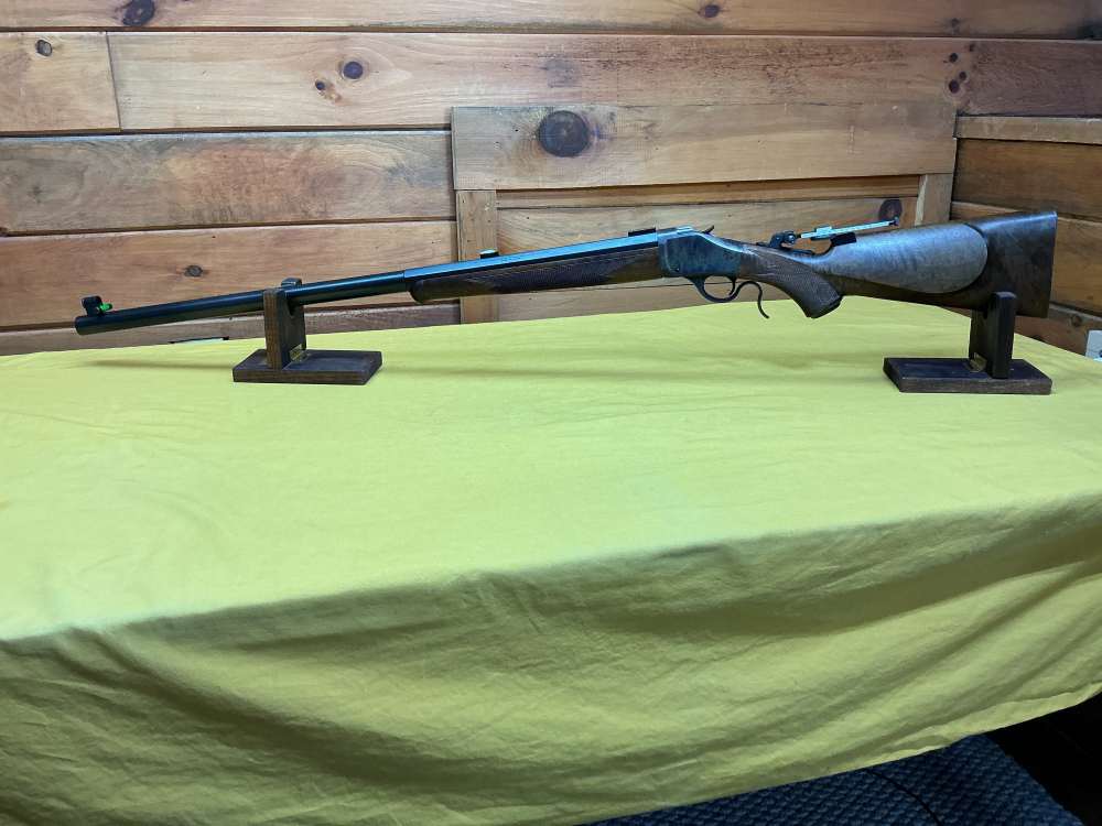 BROWNING 1885 BLACK POWDER CARTRIDGE RIFLE SINGLE SHOT 40-65 CAL.-img-0