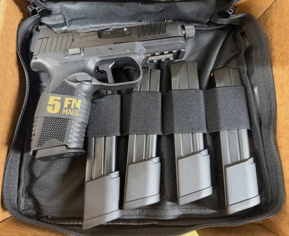 FN 509 Tactical 9MM 4.5" Pistol w/5 Mag Bundle - 66-101649-img-2