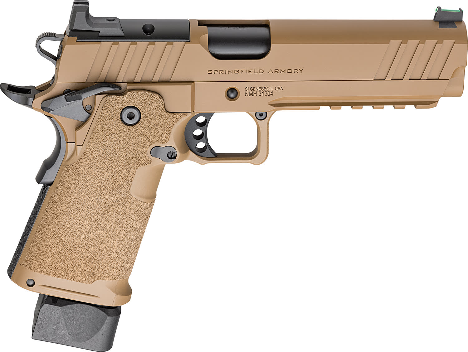 Springfield Armory 1911 DS Prodigy 9mm Pistol 5 Coyote Brown PH9119AOSCB-img-0