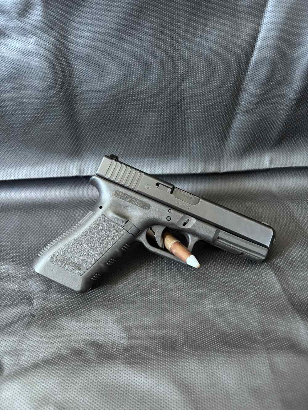 Glock 37 (3)mags W/case. truglo sights. Penny Start, no reserve-img-2