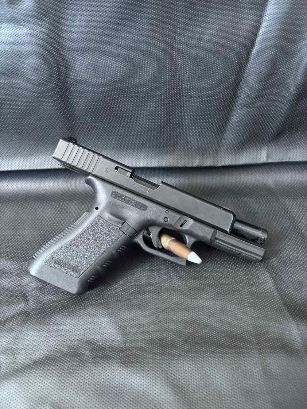 Glock 37 (3)mags W/case. truglo sights. Penny Start, no reserve-img-3