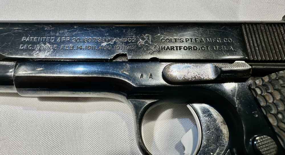 Colt government 1911 made in 1918-img-8
