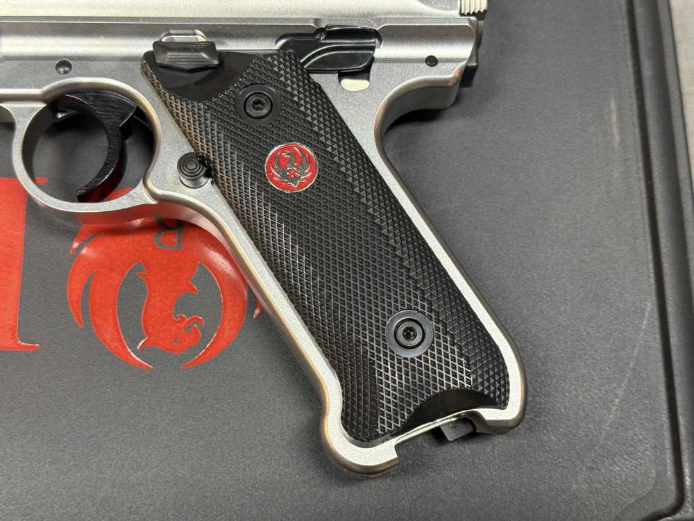 LNIB Ruger Mark IV Target Stainless 22 LR 10" 40174 Buy Now, No CC Fees!-img-6