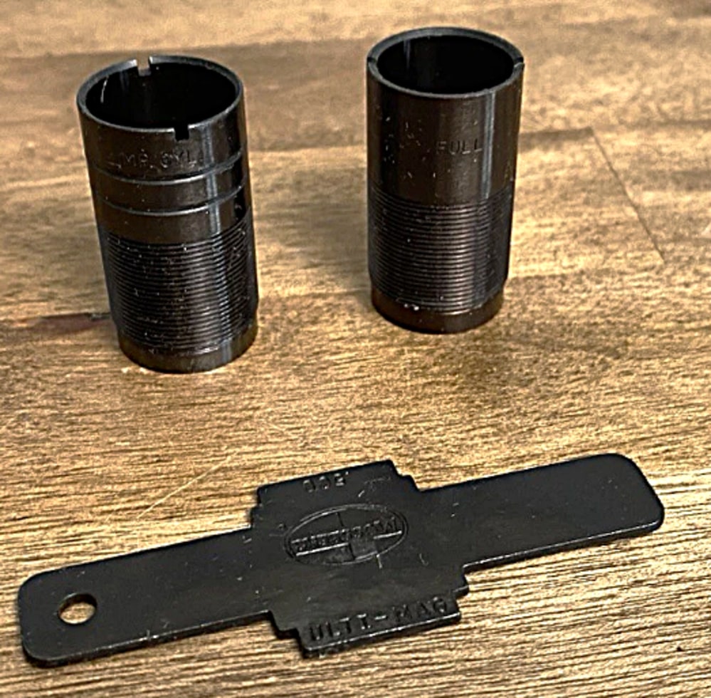 Mossberg 500 / Maverick 88 12 Ga Choke Tube Set w/ Wrench Full / Improved!-img-0