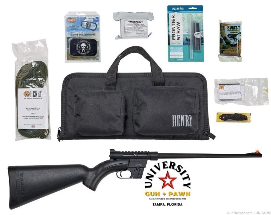HENRY REPEATING ARMS US Survival Pack AR-7 Rifle Gear 619835002037 H002BSGB-img-0