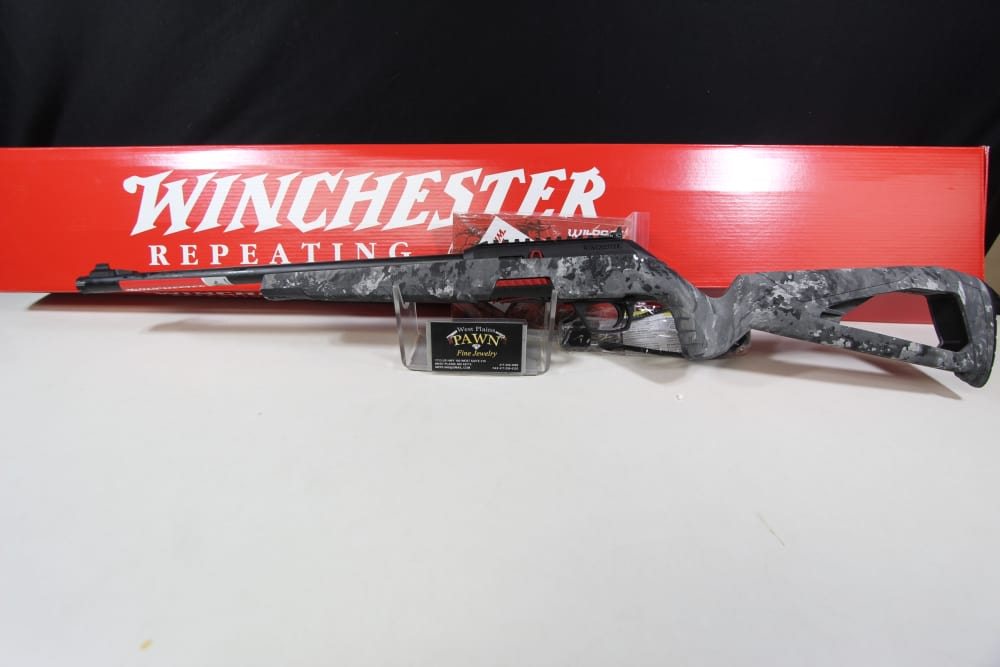 NIB WINCHESTER WILDCAT MIDNIGHT SR 22 LR SEMI RIFLE 16.5" 10+1 521128102-img-1