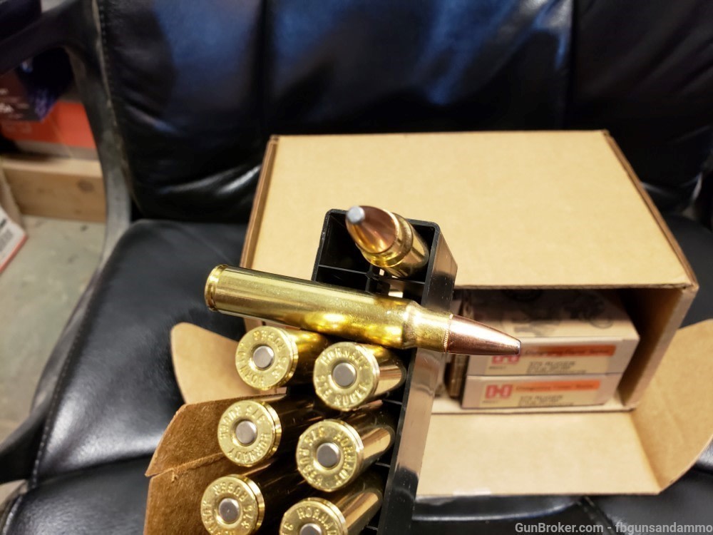 120 ROUNDS NEW HORNADY SUPERFORMANCE DANGEROUS GAME 375 RUGER 270 SP RP-img-4