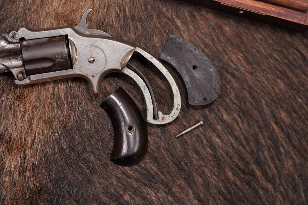 J.M. Marlin XXX Standard 1872 .30 RF Long SA Revolver Antique Cased Pair-img-18