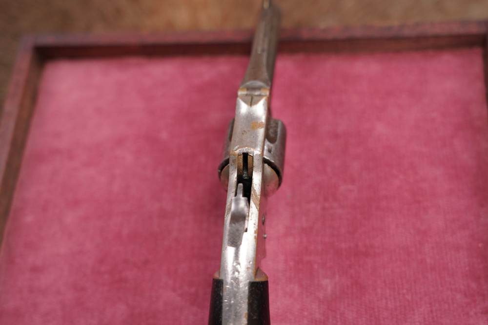 J.M. Marlin XXX Standard 1872 .30 RF Long SA Revolver Antique Cased Pair-img-36