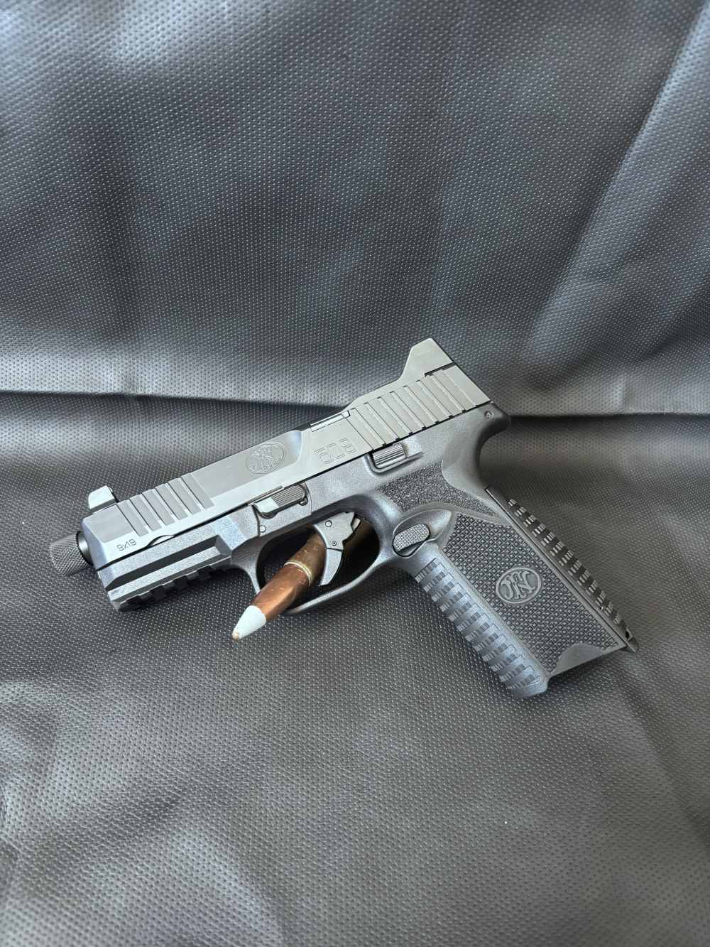 FN 509T, trigger upgrade, (3) mags 17,24,24. Case.  Penny start No reserve-img-1