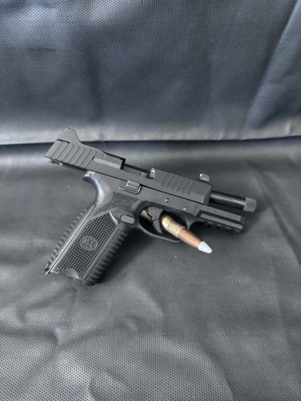 FN 509T, trigger upgrade, (3) mags 17,24,24. Case.  Penny start No reserve-img-2
