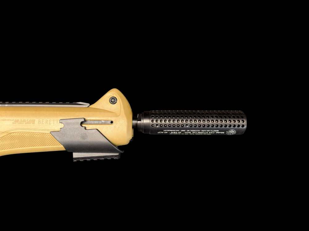 RARE, FACTORY FDE, ITALIAN BERETTA CX4 STORM 9MM FAUX SUPPRESSOR-img-2