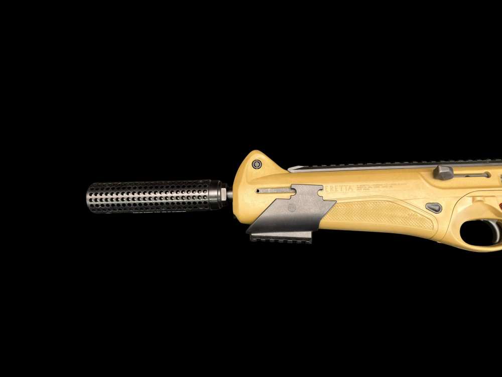 RARE, FACTORY FDE, ITALIAN BERETTA CX4 STORM 9MM FAUX SUPPRESSOR-img-9