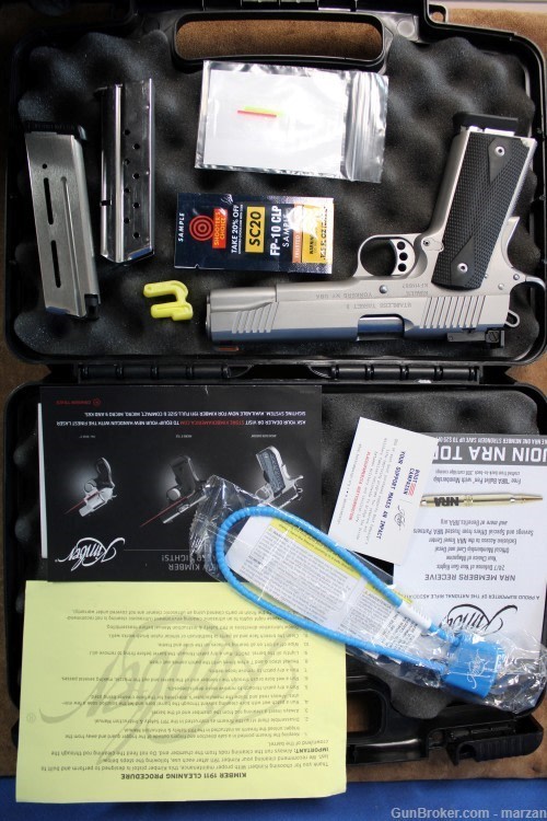 Kimber Stainless Target II Semi-Automatic Pistol (02826)-img-6