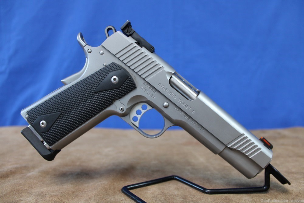 Kimber Stainless Target II Semi-Automatic Pistol (02826)-img-0