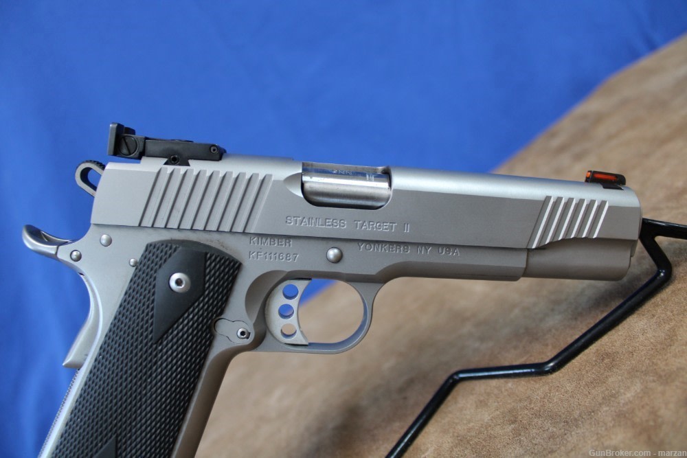 Kimber Stainless Target II Semi-Automatic Pistol (02826)-img-8