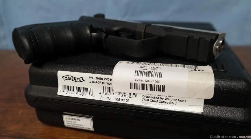 Walther PK380 .380 ACP Semi-Automatic Pistol (01296)-img-12