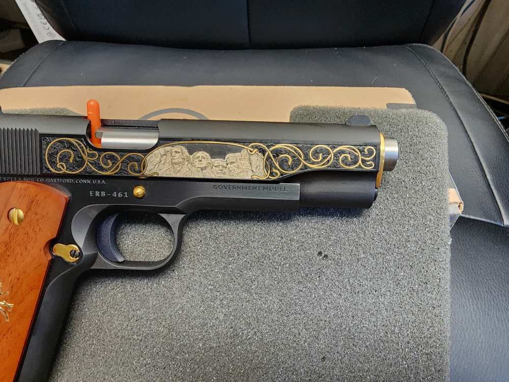 PICS COLT TALO SPIRIT OF AMERICA 1911 GOVERNMENT 45 ACP 1/500 LIMITED 5" 70-img-7