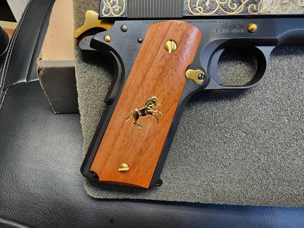PICS COLT TALO SPIRIT OF AMERICA 1911 GOVERNMENT 45 ACP 1/500 LIMITED 5" 70-img-5