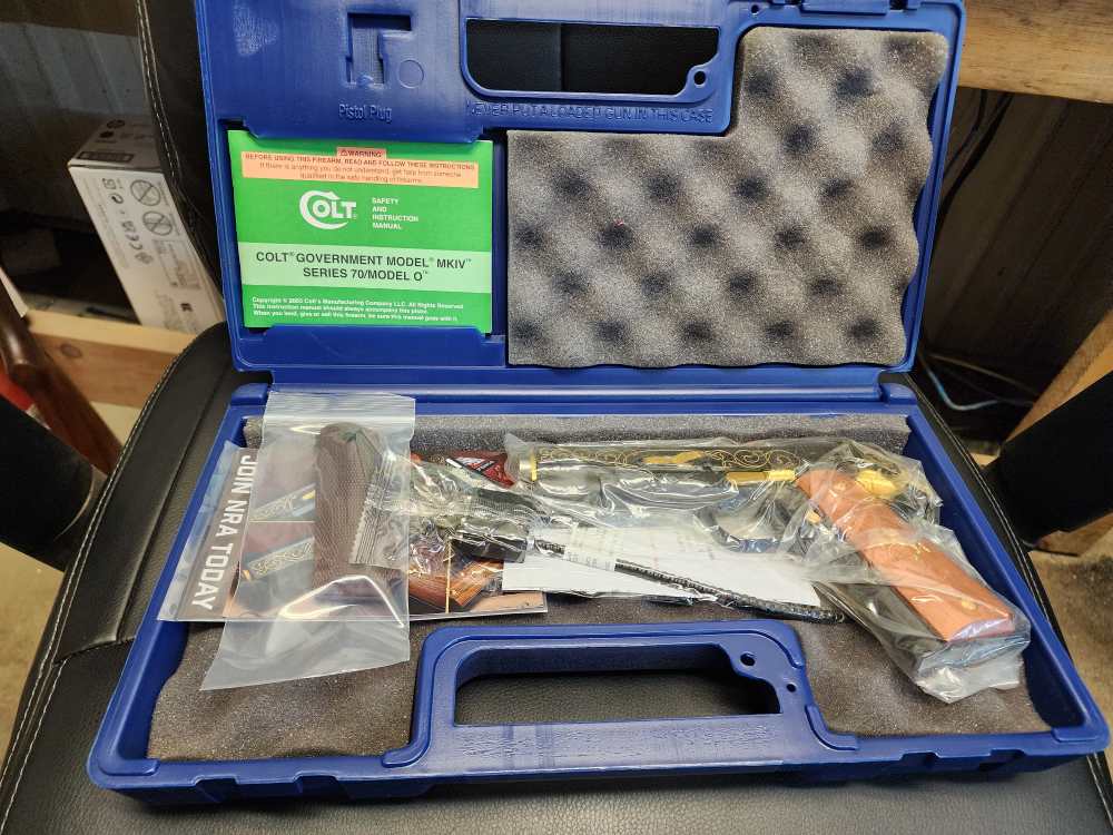 PICS COLT TALO SPIRIT OF AMERICA 1911 GOVERNMENT 45 ACP 1/500 LIMITED 5" 70-img-3