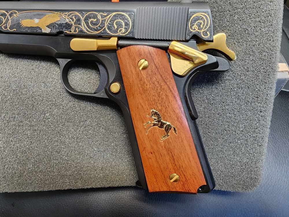PICS COLT TALO SPIRIT OF AMERICA 1911 GOVERNMENT 45 ACP 1/500 LIMITED 5" 70-img-10