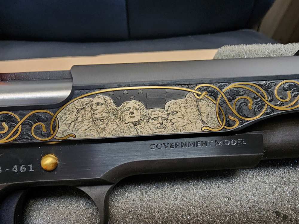 PICS COLT TALO SPIRIT OF AMERICA 1911 GOVERNMENT 45 ACP 1/500 LIMITED 5" 70-img-8