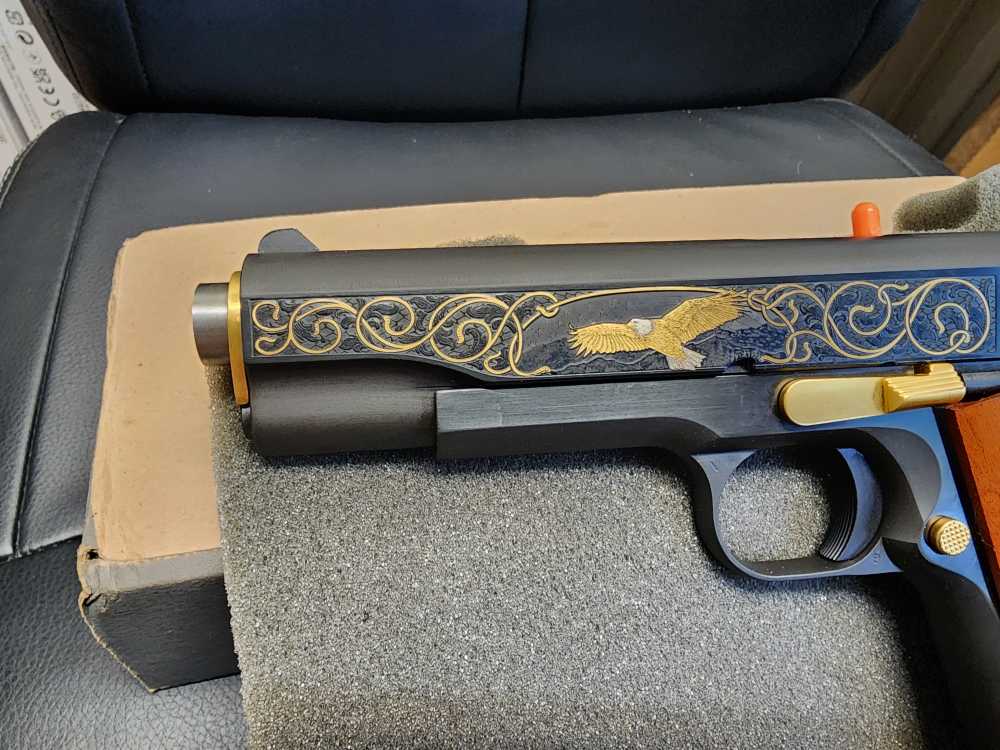 PICS COLT TALO SPIRIT OF AMERICA 1911 GOVERNMENT 45 ACP 1/500 LIMITED 5" 70-img-12