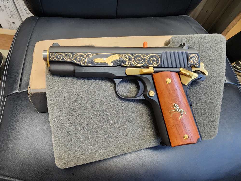PICS COLT TALO SPIRIT OF AMERICA 1911 GOVERNMENT 45 ACP 1/500 LIMITED 5" 70-img-0