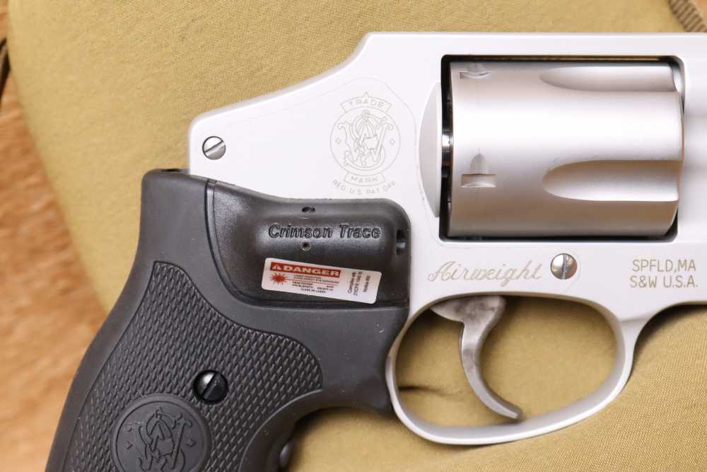 Smith & Wesson S&W 642-1 Airweight .38SPL 1.9" Stainless Revolver w/ Laser-img-3