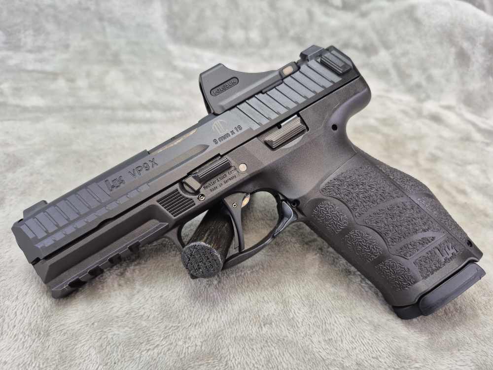 HK VP9X A1 9mm Pistol 4.09" 20rd with Holosun - EXCELLENT! -img-2