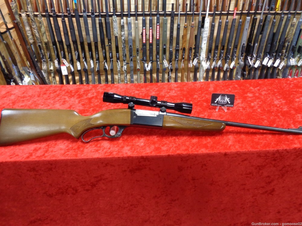 Savage Model 99 99E 243 Winchester Lever Action Wide Angle Scope WE TRADE!-img-0