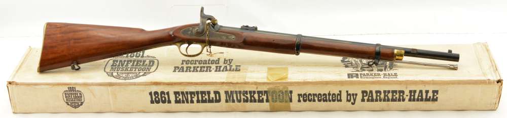  Parker Hale 1861 Enfield Musketoon 577 Caliber Black Powder Percussion -img-1