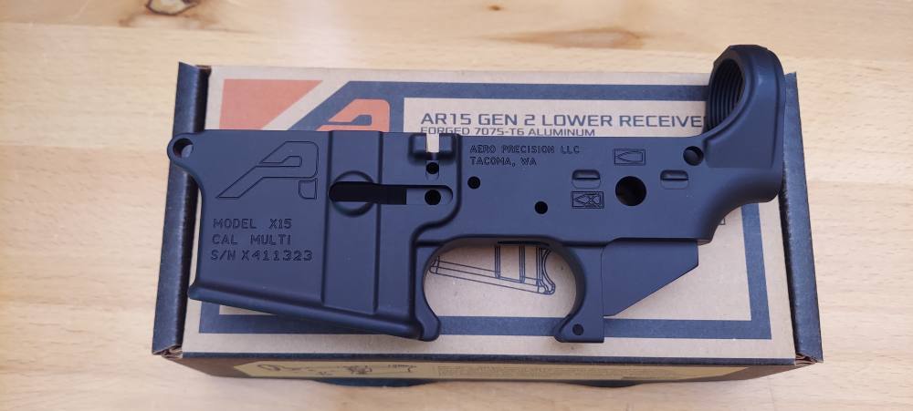 Aero Precision X15 Gen 2 Lower Receiver - Sequential Serials Available-img-0