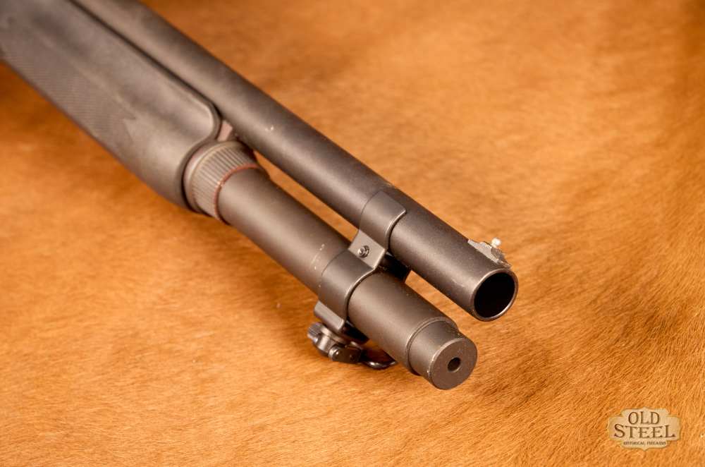 Remington 870 12 Ga W/ 18 in Barrel Tactical shotgun with extended tube -img-5