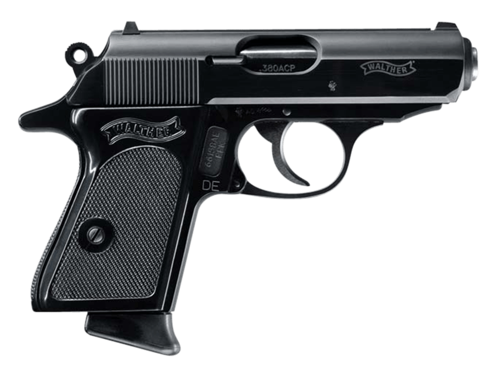 Walther PPK .380 ACP 3.3" Barrel 6-Rounds Manual Safety-img-1