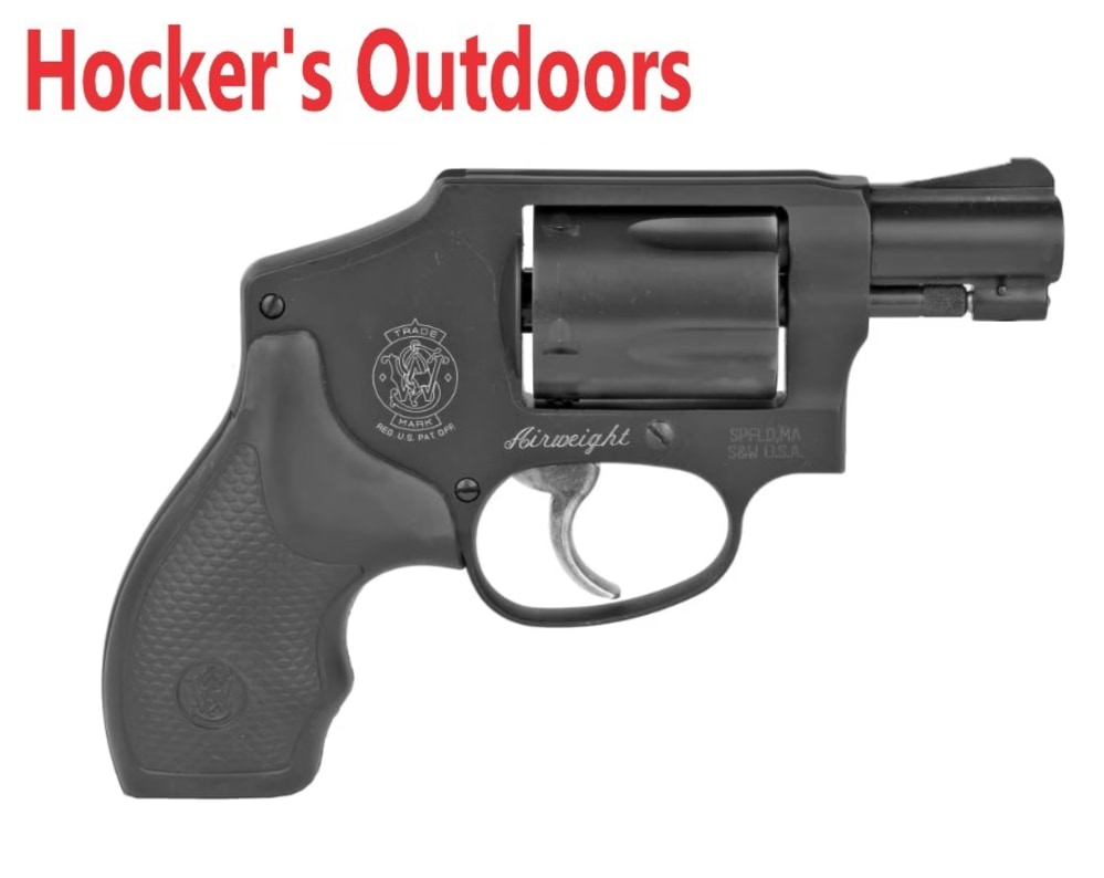 Smith & Wesson 442 Airweight 38 Spl +P Revolver 1.88" Black 162810-img-0