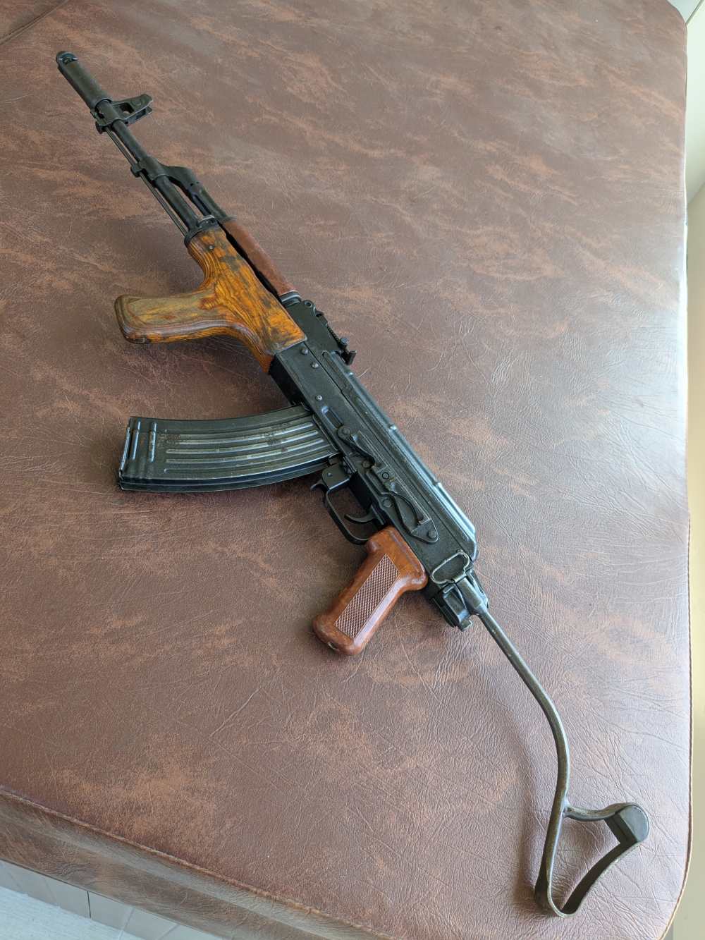 ROMANIAN SAR-2 AK-74 5.45x39 FOLDING STOCK AK74 47 AK47 RPK 5.45 AIMS MKII-img-4
