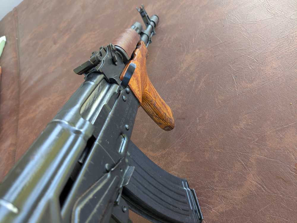 ROMANIAN SAR-2 AK-74 5.45x39 FOLDING STOCK AK74 47 AK47 RPK 5.45 AIMS MKII-img-3