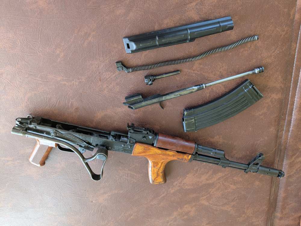ROMANIAN SAR-2 AK-74 5.45x39 FOLDING STOCK AK74 47 AK47 RPK 5.45 AIMS MKII-img-5