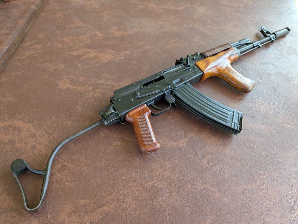 ROMANIAN SAR-2 AK-74 5.45x39 FOLDING STOCK AK74 47 AK47 RPK 5.45 AIMS MKII-img-2