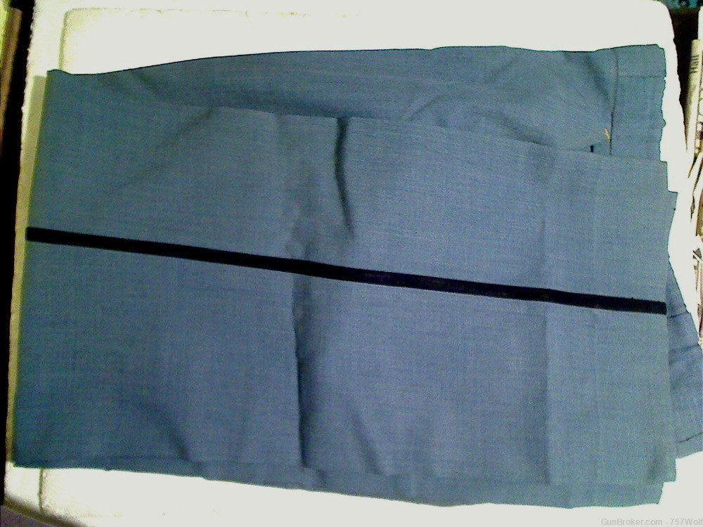 Vintage Probably Chicago Light Blue Uniform Trousers Academy Guard Postman?-img-3